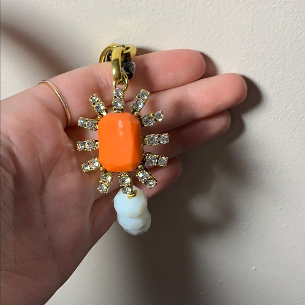 Gold, orange, navy blue, white Plunder bracelet